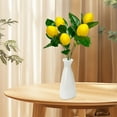 thumbnail image 6 of Lemon Decor,Fake Lemons,Summer Lemon Centerpieces for Tables, Faux Lemons Tree Decor Artificial Lemon Branches for Vase,Realistic Fake Lemons Fruit Picks, Lemon Kitchen(A), 6 of 6