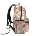 thumbnail image 3 of Disketp Woodland Animals in Neutral Tones Mochila Estampada para Hombre y Mujer – Mochila Ligera Clásica con Múltiples Bolsillos para Universidad, Trabajo y Viajes-One Size, 3 of 5
