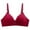 Wine, variant on Aboser Daisy Bras for Older Women Push Up Bra No Wire Support Everyday Bras Comfy Breathable T-shirt Bras Lift Bralettes Smoothing Lightly Bra