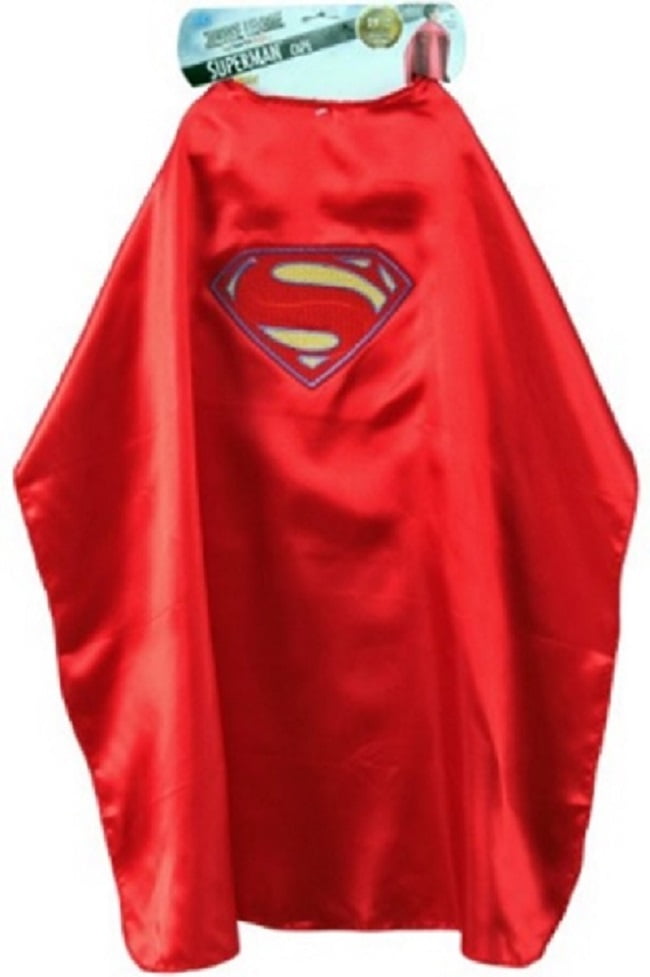 NEW Child Kid 20" Superhero cape costume dress up Superman super hero RED 