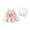 Pink, variant on Utlike Baby Girl Princess Dress Sleeveless Vest Dress With Big Bow On The Chest Flower Skirt With Hat Beautiful Sundress Size 3 Years-4 Years