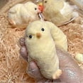 thumbnail image 4 of Chicken Squishy Toy, Handmade Taba Squishy Toys, Ultra Soft Chicken Shape Squeeze Toy, Fluffy Chicken Shaped Sensory Toy, Squishy Toys for Relieving S, 4 of 5