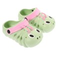 thumbnail image 4 of MLINS 1 Pair Caterpillar Beach Non slip Shoes Cartoon Summer Sandals Cool Slipper for Boys Girls (Green Size Length 14.5cm), 4 of 8