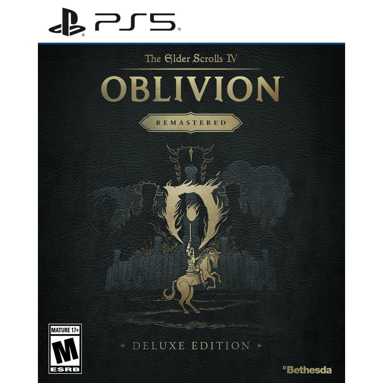 PlayStation 5 The Elder Scrolls IV Oblivion Remastered Deluxe