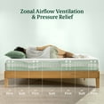 thumbnail image 3 of Zinus 10" Green Tea Luxe Queen Memory Foam Mattress, Made in the USA of US Foam and Global Materials, Adult, 3 of 11