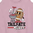 thumbnail image 3 of Instant Message - Tailgate Vibes - Women's Racerback Tank Top, 3 of 6