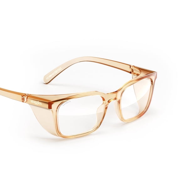 Lentes de seguridad Stoggles Rectangle Certificacion Z87.1 Antivaho Luz Azul y UV