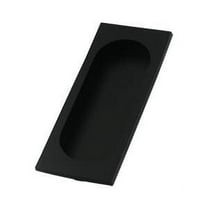 FP4134U19 3 7/8" x 1-5/8" x 3/8" Flush Pull - Matte Black