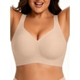 thumbnail image 4 of Cueply Bras for Women Plus Size Wireless Bra Full Coverage Support Wide Strap Seamless Comfort, 4 of 9