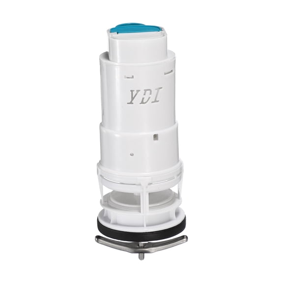 2 Inch Toilet Flush Valves, Dual Flush Valve Replacement Kit, Repair Assembly Fit for One Piece Toilet Top Push Button Valve(7" Height)