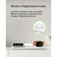 thumbnail image 7 of Belkin MagSafe 3-in-1 Wireless Charging Pad - Fast Wireless Charging for Apple Watch, iPhone 15, 14, 13 & 12 Series, & AirPods - Charging Station for Multiple Devices - White, 7 of 7