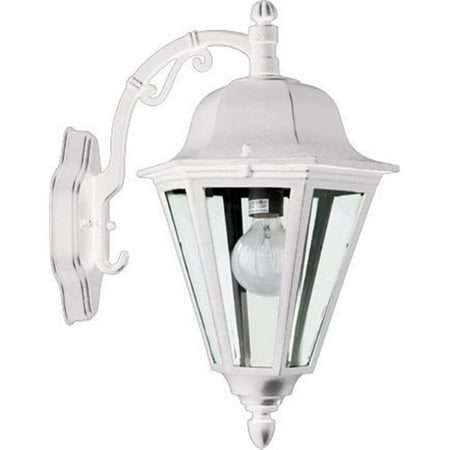

Dabmar Lighting GM138-W-FROST Daniella Wall Fixture with Frosted Glass - 13W DL-S13-GU24 120V White