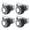 3, variant on Scratch Proof Casters Reinforced Metal Base Simple Setup for Home Use