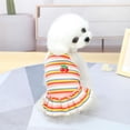thumbnail image 5 of Monos con tirantes para perros, estampado navideño de conejo, vestido tipo bandolera para perros, trajes para gatos bulldog, falda navideña para cachorros, ropa para perros, 5 of 5