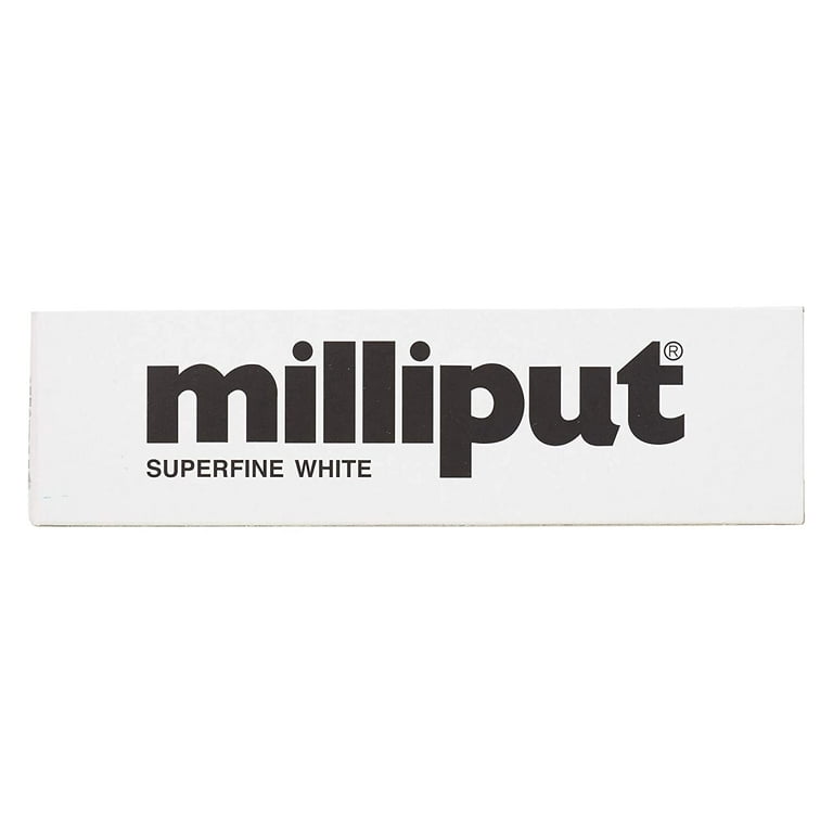 Milliput 0003 Super Fine White Milliput Epoxy Putty 4 oz (113.4 g) Package  