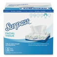 thumbnail image 2 of Surpass Facial Tissue, 2-Ply, White, Flat Box, 125/Box, 10 Boxes/Carton -KCC49181, 2 of 3