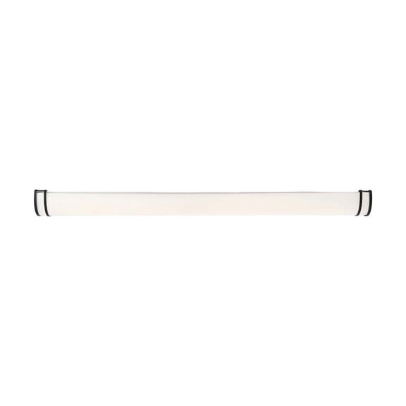 Nuvo Glamour LED 49-in 52w 120v Vanity Fixture Black Finish CCT Selectable