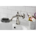 thumbnail image 2 of Kingston Brass KS3546RX Belknap One-Handle Single-Hole Bathroom Faucet with Push Pop-Up Drain, Polished Nickel, 2 of 7