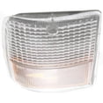 thumbnail image 3 of For Chevy Caprice 1990 Turn Signal/Cornering Light Assembly Driver Side | Front | Amber/Clear Lens | Chrome Housing | Corner of Front Fender | Replacement For GM2550102 | 5974649, 762405586649, 3 of 6