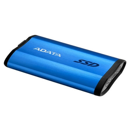 ADATA - SE800 1TB IP68 Rugged SuperSpeed External USB 3.2 Gen 2 USB-C Portable SSD - Blue