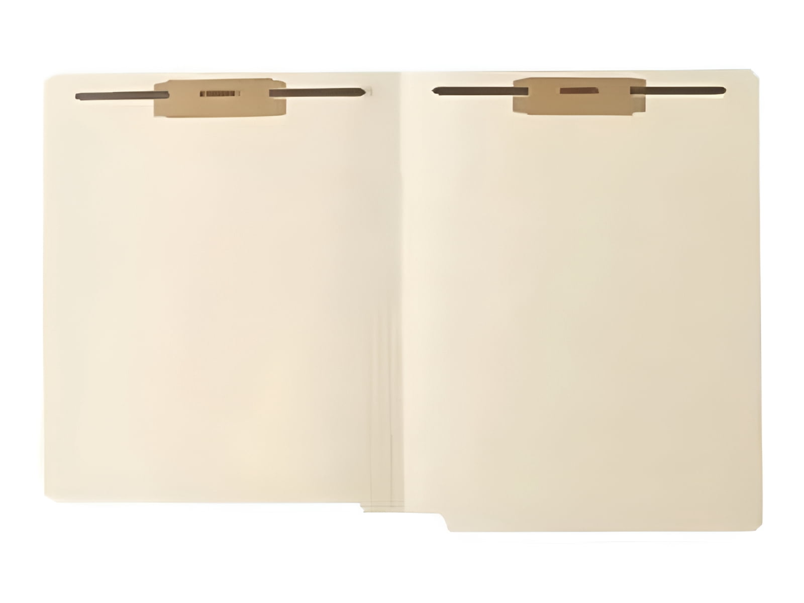 Medical Arts Press® Heavy-Duty End Tab File Folder, 0.75" Expansion, 2 Fasteners, Letter Size, Manila Exterior, 50/Box