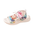 thumbnail image 2 of Orthopedic Wedge Sandals for Women 2026 Summer Dressy Open Toe Breathable Mesh Lace Up Wedge Wide Width Sneaker Comfortable Casual Ankle Strap Walking Outdoor Beach, 2 of 4