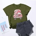 thumbnail image 5 of Meichang T-Shirts de la Saint-Valentin pour Femmes, T-Shirt Graphique Cœur d'Amour, Manches Courtes, Col Rond, Décontracté, Blouses, Joyeuse Saint-Valentin, 5 of 5