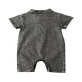 thumbnail image 2 of Combinaison en Denim Col Montant pour Bébé avec Grande Poche, 2 of 5