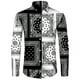thumbnail image 1 of Camisa de manga larga con botones para hombre, cómoda camisa de solapa de otoño, estilo étnico retro, ropa de calle de tendencia de manga larga para hombre, 1 of 6