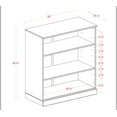thumbnail image 3 of 100% Solid Wood 32" Bathroom Cabinet with Adjustable Shelves, 3 of 4