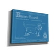 thumbnail image 2 of Epic Graffiti 'Blueprint Basset Hound' by Ethan Harper Canvas Wall Art, 54"x40", 2 of 3