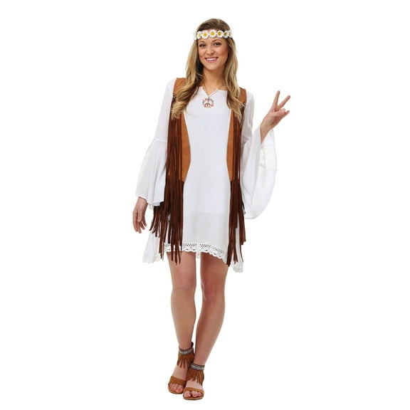 Plus Size Flower Child Costume for Women