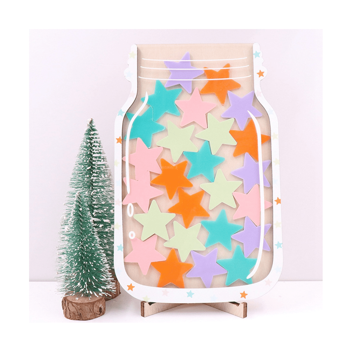 Pot à Étoiles De Récompense Pour Enfants | Tableau De Comportement | Apprentissage De La Propreté, Devoirs, Routines… - 3