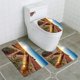 thumbnail image 1 of ABPHQTO Campos de lavanda Juego de alfombras de baño de 3 piezas Alfombra de baño Alfombra de contorno y tapa de inodoro ABPHQTO Cont-CHAPPLE-26595, 1 of 2