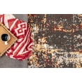 thumbnail image 4 of Furnishmyplace Furnish My Place Accent Rug - Dark Grey, Indoor Abstract Design Rug 2'x4', 4 of 11