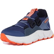 Replay Split Air Men's Lace Up Synthetic Trainers In Navy Size 11