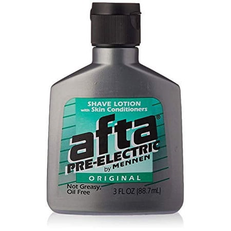 Afta Pre-Electric Shave Lotion With Skin Conditioners Original 3 oz