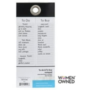 Purely Inspired To Do & To Buy List - Black