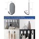 thumbnail image 3 of Ganchos autoadhesivos blancos, paquete de 10 ganchos adhesivos extra fuertes para cocina, baño, fregadero - Percha de acero al carbono resistente al agua para colgar toallas, 3 of 4