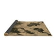 thumbnail image 2 of Ahgly Company Indoor Rectangle Abstract Brown Modern Area Rugs, 2' x 3', 2 of 4