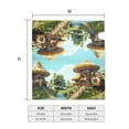 thumbnail image 4 of Goofa Cartoon Mushroom House Pattern Mailbox Cover, Mailbox Decoration with Magnetic Strips for Standard and Large Mailboxes, Easy Installation, Durable and UV-Resistant-25.5x21 in, 4 of 8