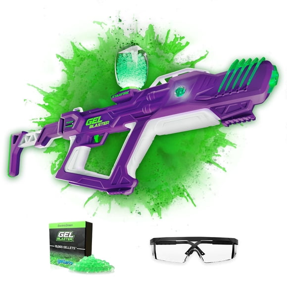 Juguete de gran tamaño Gel Blaster Starfire XL que brilla en la oscuridad