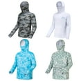 thumbnail image 5 of Riverruns UPF50+ Fishing Hoodie, Sun Hooded Fishing Shirt, Sun Protection Long Sleeves Shirt for Men Fishing, 5 of 10