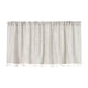 thumbnail image 1 of Cortina con Cenefa para Ventana de Cocina, Cortinas Opacas con Diseño Bohemio, Cortas Y Texturizadas, con Bolsillo para Barra, para Baño Y Sala de Est 140x61cm, 1 of 8