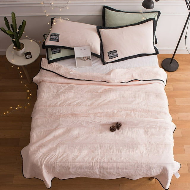 Deals Violete Conditioning Quilt Solid Color Cool Double Quilt Vacuum Solid Color Summer Cool Quilt