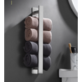 thumbnail image 3 of Bathroom Towel Rack Stainless Steel Towel Rack 40CM Wall Mounted, Silver, 3 of 4
