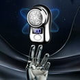 thumbnail image 5 of Mini Electric Shaver, USB Rechargeable Shaver, Portable Travel Shaving Razor with Power Display, Compact Lightweight Design, IPX7 Waterproof, Detachable Washable Blades, Unisex Grooming Tool, 5 of 9