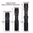 thumbnail image 3 of Professional HD Monocular Telescope 10-300x Zoom Long Range Portable for Bird Watching and Outdoor A, 3 of 5