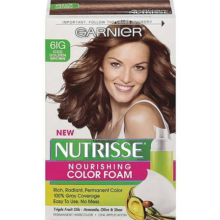 Nutrisse Easy Color Foam - Iced Gldn Brn