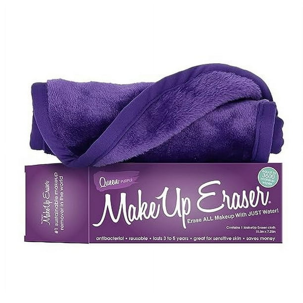 Goma de borrar de maquillaje Makeup Eraser Original Queen Purple